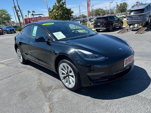 Solid Black 2023 Tesla Model 3 Standard Range