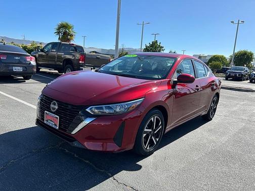 Scarlet Ember Tintcoat 2024 Nissan Sentra SV