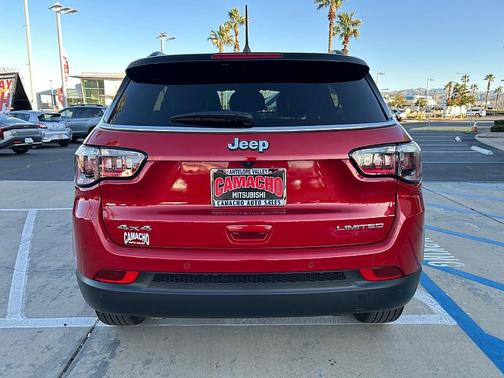 Red Hot Pearlcoat 2025 Jeep Compass Limited