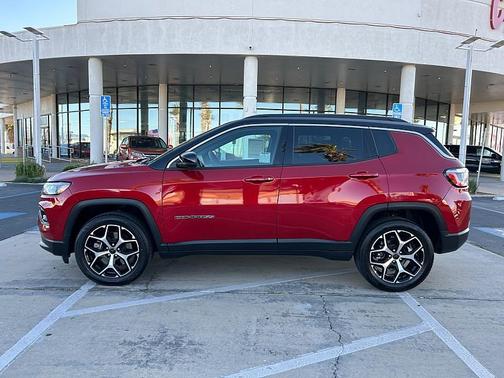 Red Hot Pearlcoat 2025 Jeep Compass Limited