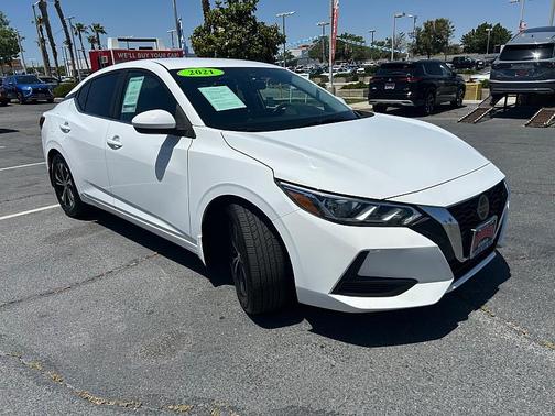 Fresh Powder 2021 Nissan Sentra SV