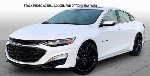 Summit White 2023 Chevrolet Malibu FWD 1LT