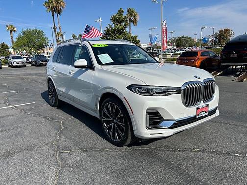 Mineral White Metallic 2020 BMW X7 xDrive40i