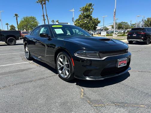 Pitch Black Clearcoat 2023 Dodge Charger GT