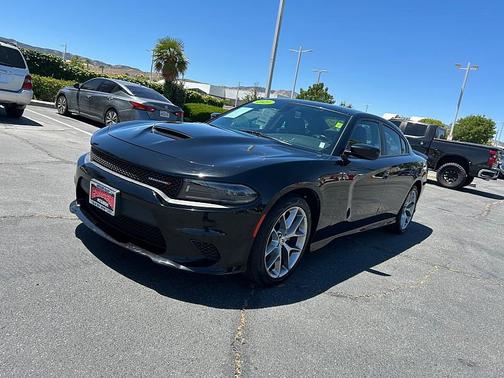 Pitch Black Clearcoat 2023 Dodge Charger GT