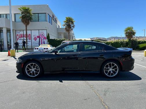 Pitch Black Clearcoat 2023 Dodge Charger GT