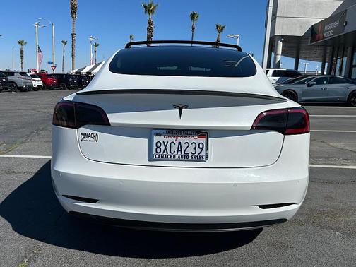 Pearl White Multi-Coat 2021 Tesla Model 3 Standard Range Plus