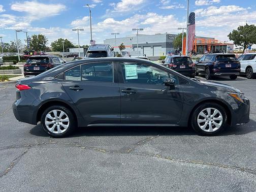 BLACK 2023 Toyota Corolla LE