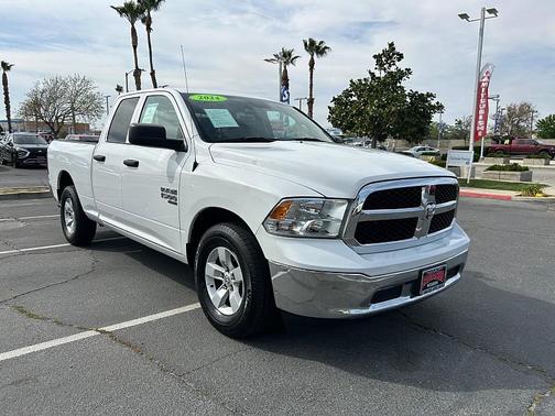 Bright White Clearcoat 2024 RAM 1500 Classic SLT