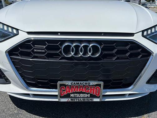 White 2023 Audi A4 45 S line Premium Plus