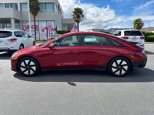 Ultimate Red 2024 Hyundai IONIQ 6 SE