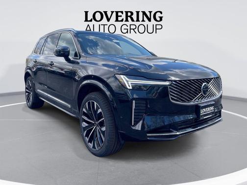Onyx Black Metallic 2026 Volvo XC90 Plug-In Hybrid Ultra, T8 AWD, Electric/Gasoline, Bright, 7 Seats