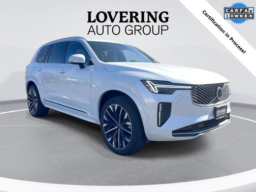 Crystal White Metallic 2025 Volvo XC90 B6 Plus 7-Seater