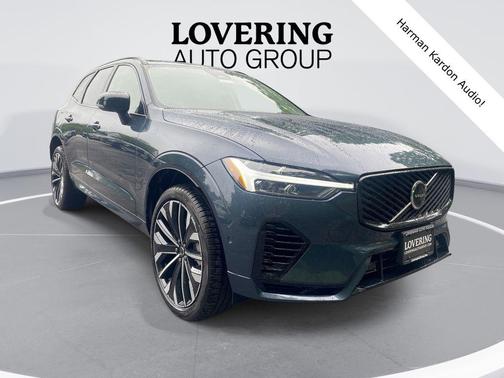 Denim Blue Metallic 2026 Volvo XC60 Plug-In Hybrid Ultra, T8 AWD Electric/Gasoline, Dark