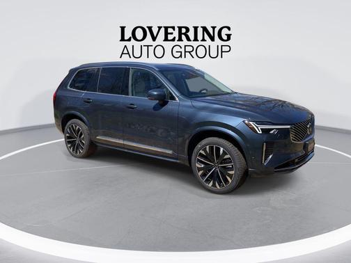 Denim Blue Metallic 2026 Volvo XC90 Plug-In Hybrid Ultra, T8 AWD, Electric/Gasoline, Bright, 7 Seats