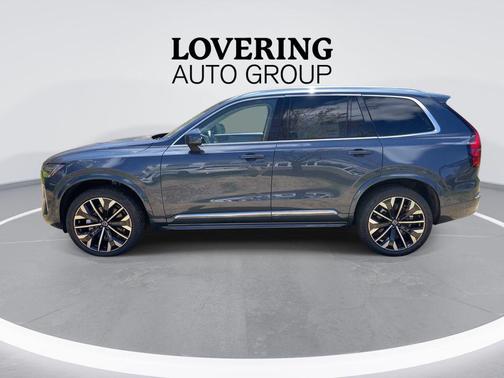 Denim Blue Metallic 2026 Volvo XC90 Ultra, B6 AWD Gas (mild hybrid), Gasoline, Bright, 7 Seats