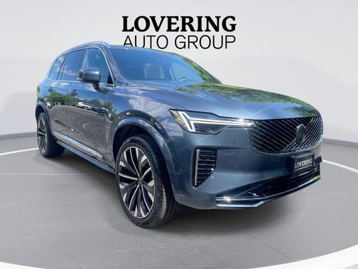 Denim Blue 2026 Volvo XC90 Plus, B6 AWD Gas (mild hybrid), Gasoline, Bright, 7 Seats