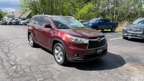 Ooh La La Rouge Mica 2015 Toyota Highlander Limited Platinum