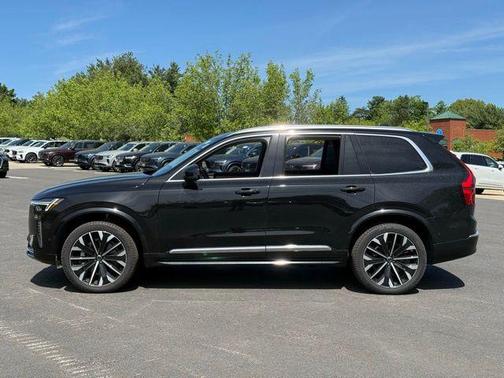 Onyx Black 2026 Volvo XC90 Plus, B6 AWD Gas (mild hybrid), Gasoline, Bright, 7 Seats