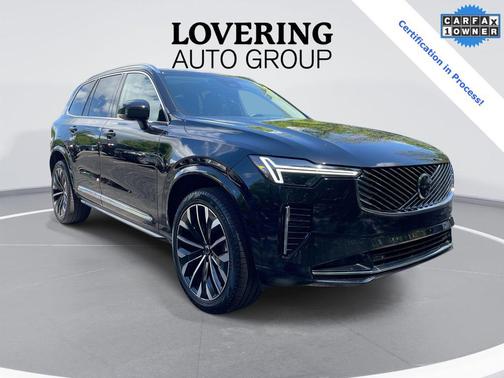 Onyx Black 2026 Volvo XC90 Plus, B6 AWD Gas (mild hybrid), Gasoline, Bright, 7 Seats