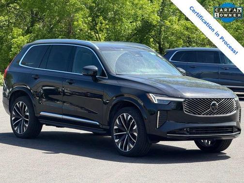 Onyx Black 2026 Volvo XC90 Plus, B6 AWD Gas (mild hybrid), Gasoline, Bright, 7 Seats
