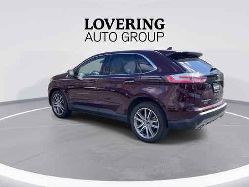 Burgundy Velvet Metallic Tinted Clearcoat 2024 Ford Edge Titanium