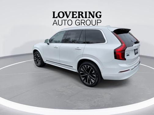 Crystal White Pearl 2026 Volvo XC90 Plus, B6 AWD Gas (mild hybrid), Gasoline, Bright, 6 Seats