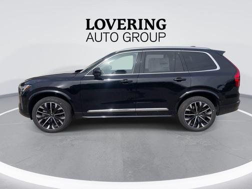 Onyx Black Metallic 2026 Volvo XC90 Plus, B6 AWD Gas (mild hybrid), Gasoline, Bright, 7 Seats