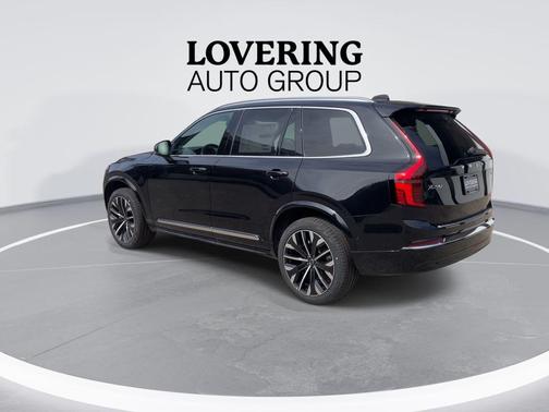 Onyx Black Metallic 2026 Volvo XC90 Plus, B6 AWD Gas (mild hybrid), Gasoline, Bright, 7 Seats