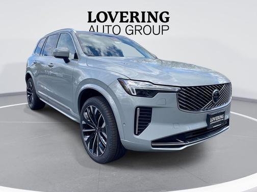 Vapour Grey Metallic 2026 Volvo XC90 Ultra, B6 AWD Gas (mild hybrid), Gasoline, Bright, 7 Seats