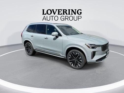 Vapour Grey Metallic 2026 Volvo XC90 Ultra, B6 AWD Gas (mild hybrid), Gasoline, Bright, 7 Seats