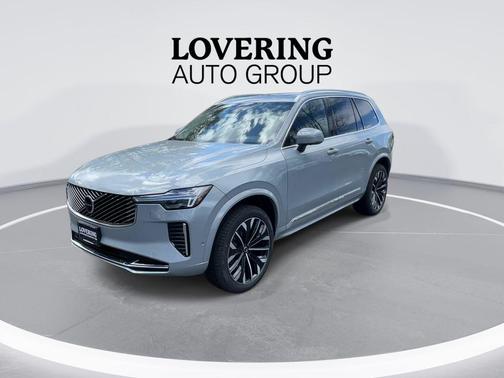 Vapour Grey Metallic 2026 Volvo XC90 Ultra, B6 AWD Gas (mild hybrid), Gasoline, Bright, 7 Seats