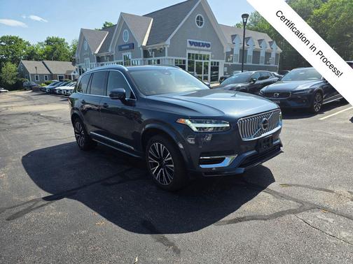 Denim Blue Metallic 2024 Volvo XC90 Recharge Plug-In Hybrid T8 Plus Bright Theme 7-Seater