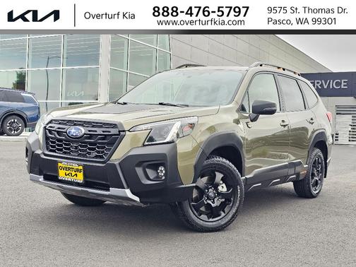 Autumn Green Metallic 2022 Subaru Forester Wilderness