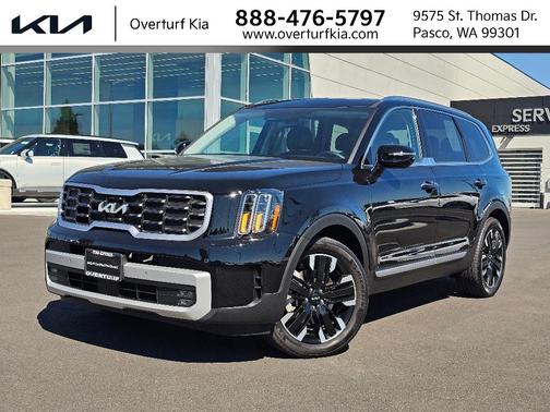 Ebony Black 2024 Kia Telluride SX