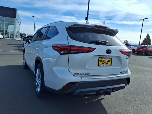 Wind Chill Pearl 2023 Toyota Highlander Hybrid Limited