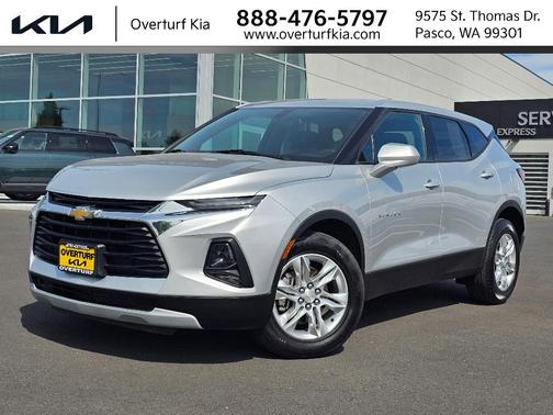 Silver Ice Metallic 2020 Chevrolet Blazer 2LT