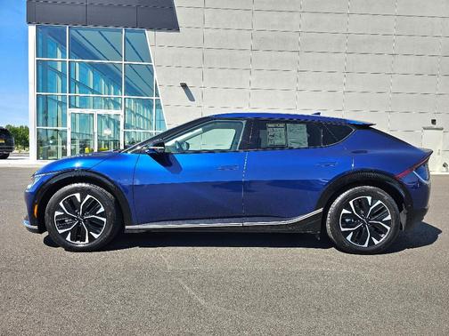 Blue 2023 Kia EV6 Wind