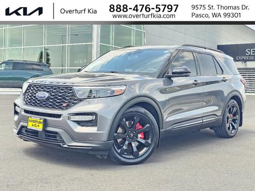 Gray Metallic 2022 Ford Explorer ST