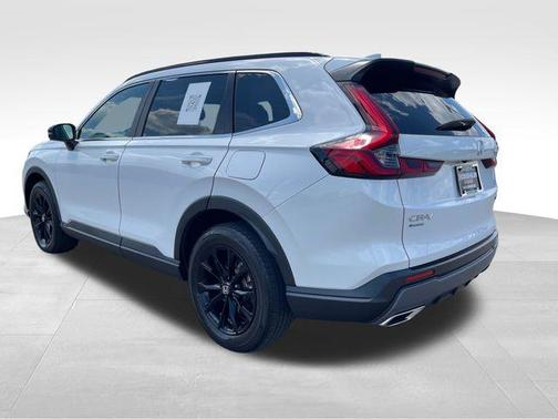 Platinum White 2024 Honda CR-V Hybrid Sport AWD