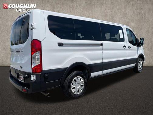 Oxford White 2024 Ford Transit-350 XLT