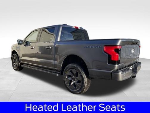 Carbonized Gray Metallic 2025 Ford F-150 Lightning Flash