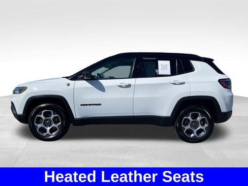 Bright White Clearcoat 2022 Jeep Compass Trailhawk