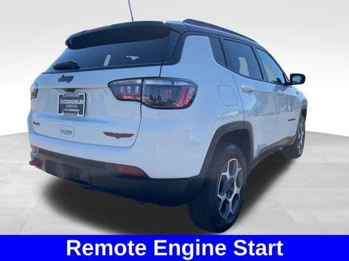 Bright White Clearcoat 2022 Jeep Compass Trailhawk