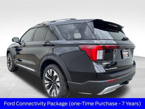 Agate Black Metallic 2026 Ford Explorer Platinum