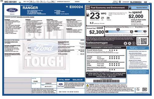 Desert Sand 2025 Ford Ranger XLT