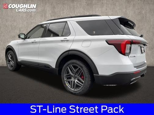 Space White Metallic 2026 Ford Explorer ST-Line