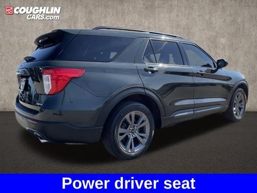 Forged Green Metallic 2023 Ford Explorer XLT