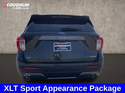 Forged Green Metallic 2023 Ford Explorer XLT