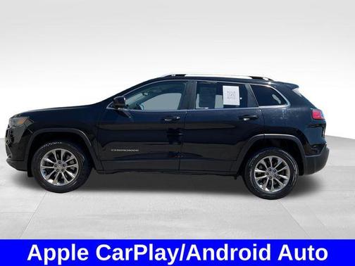 Diamond Black Crystal Pearlcoat 2021 Jeep Cherokee Latitude Plus